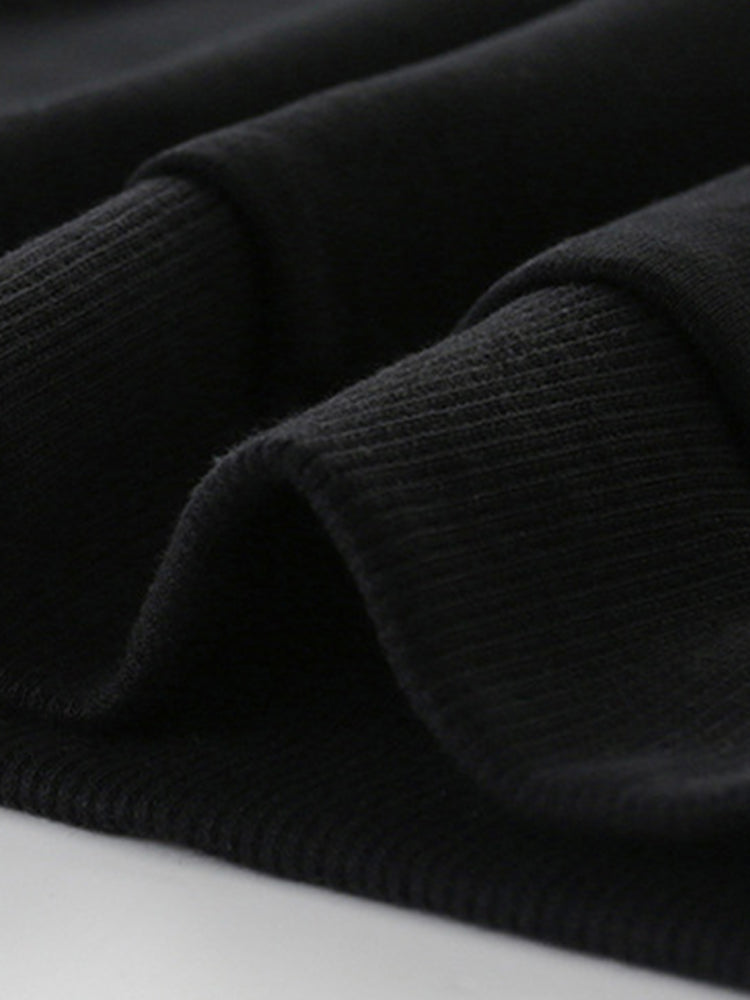 Cozy Bear Black Appliqué Sweatshirt for Girls & Boys 2-9 Years