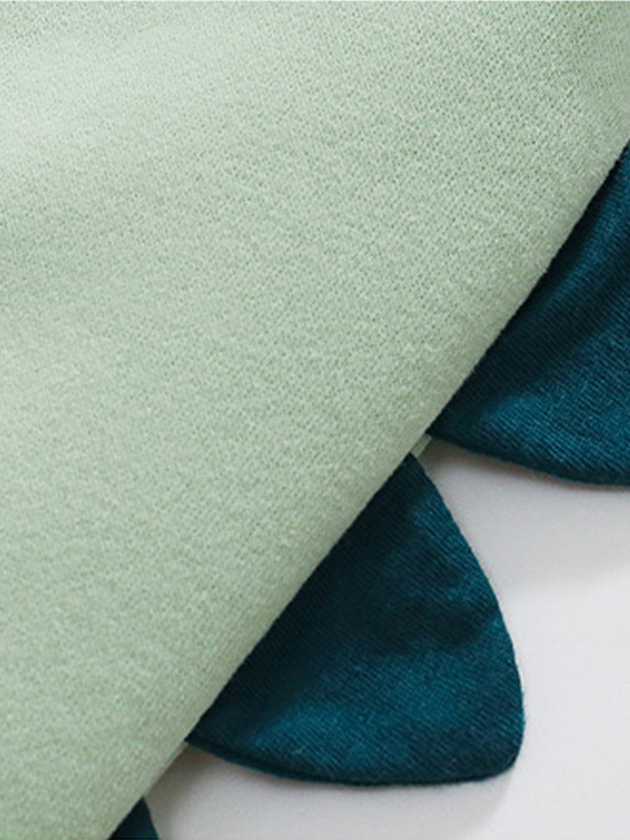 Snappy Crocodile Sage Green Sweatsuit Set for Girls & Boys 2-9 Years