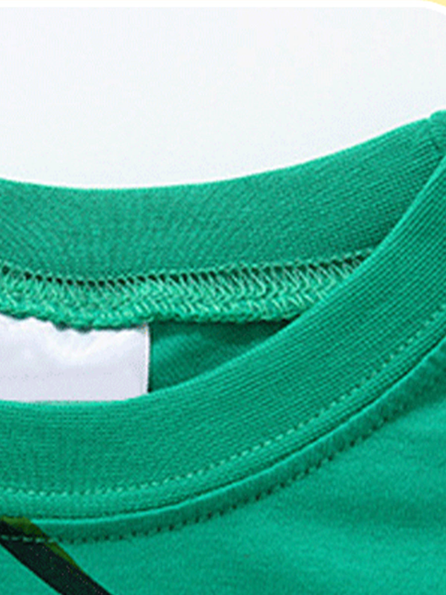 Incredible Hero Green Costume Pajama Set for Boys 2-9 Years