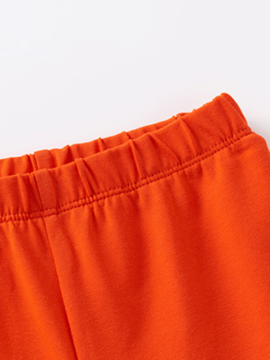 Fun Day Tulip Pink & Orange Shorts Set for Girls & Boys 2-9 Years