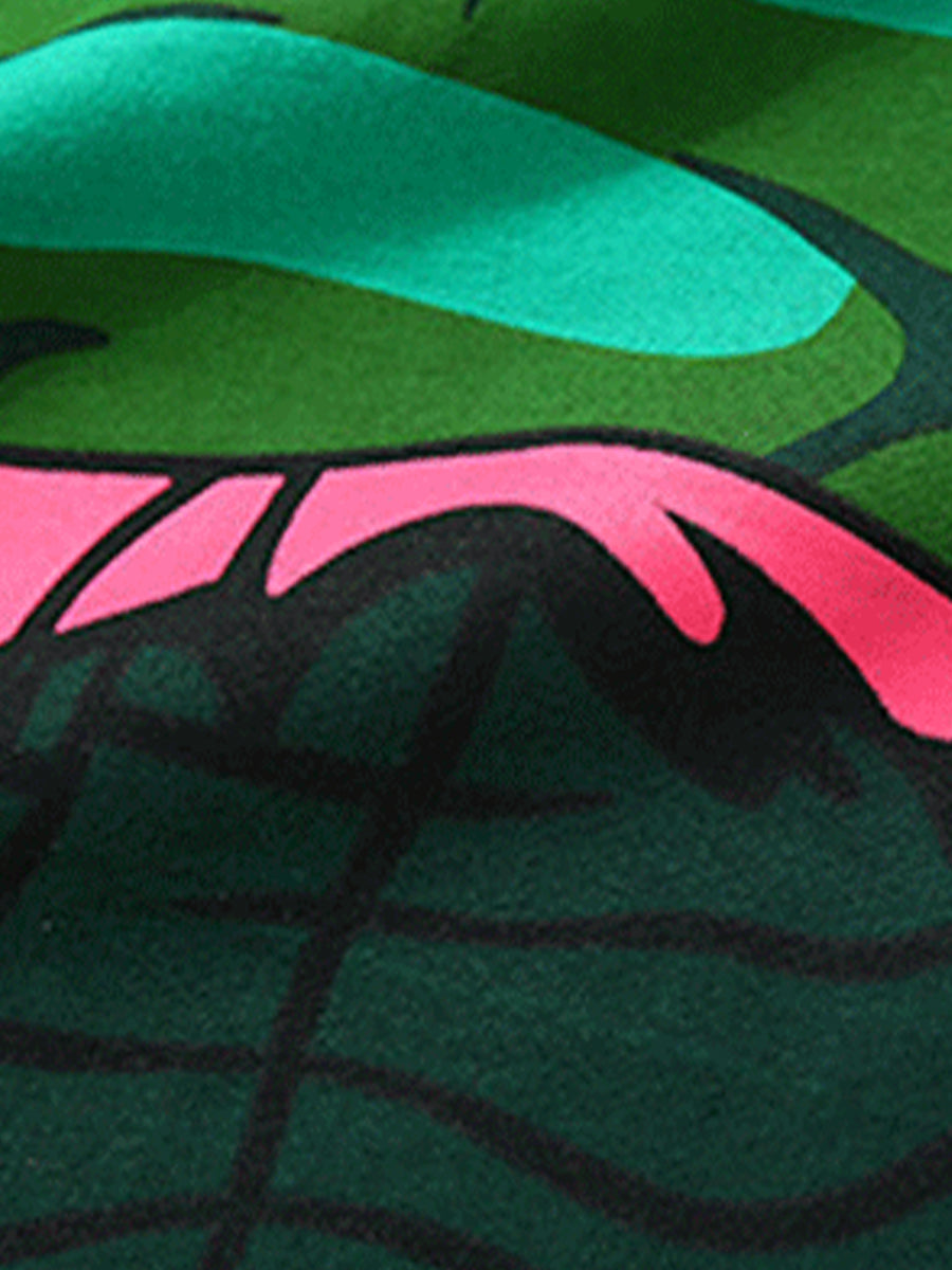 Incredible Hero Green Costume Pajama Set for Boys 2-9 Years